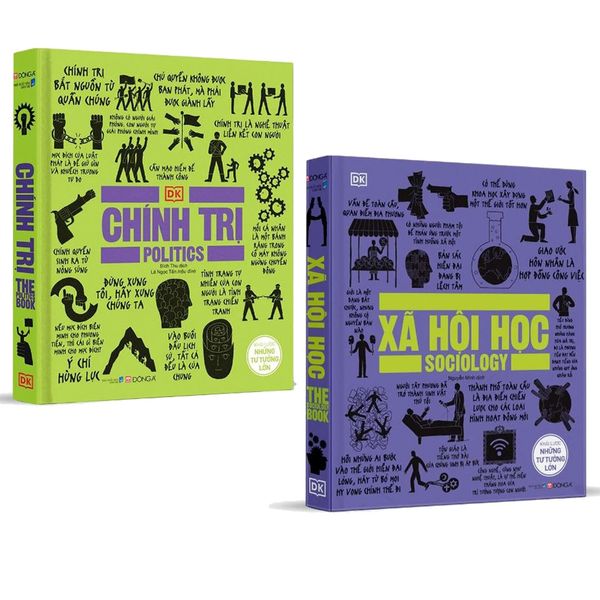  Combo 2 Quyển Khái Lược Những Tư Tưởng Lớn (Xã Hội Học + Chính Trị) 