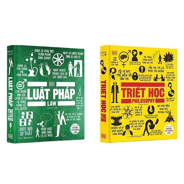  Combo 2 Quyển: Khái Lược Những Tư Tưởng Lớn (Luật Pháp + Triết Học) 