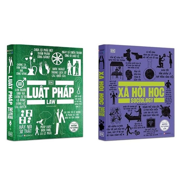  Combo 2 Quyển Khái Lược Những Tư Tưởng Lớn (Luật Pháp + Xã Hội Học) 