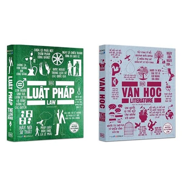  Combo 2 Quyển Khái Lược Những Tư Tưởng Lớn (Luật Pháp + Văn Học) 
