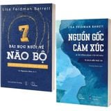  Combo 2 Quyển Khoa Học Não Bộ Của Lisa Feldman Barrett ( 7 Bài Học Rưỡi Về Não Bộ + Nguồn Gốc Cảm Xúc ) 