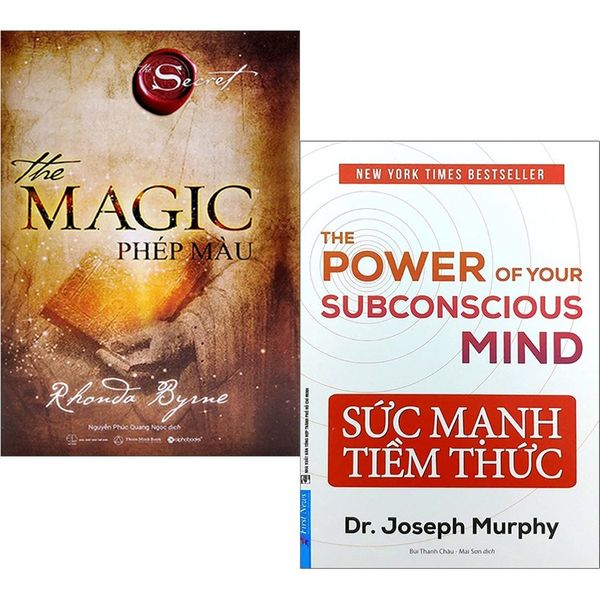  Combo 2 Quyển Phép Màu (The Magic) + Sức Mạnh Tiềm Thức 