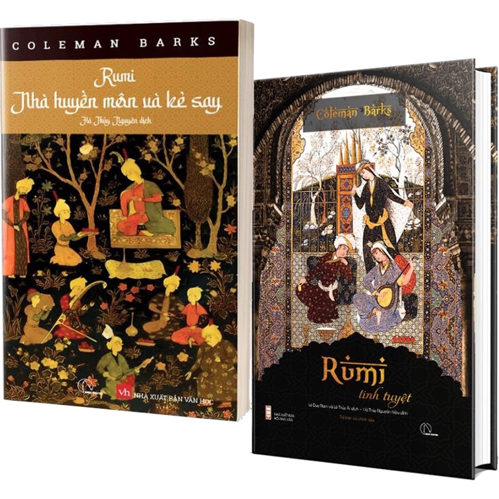 Combo 2 Quyển Rumi Tinh Tuyệt + Rumi Nhà Huyền Môn Và Kẻ Say - Coleman Barks