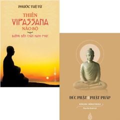 Combo 2 Quyển Đức Phật + Thiền Vipassana Não Bộ