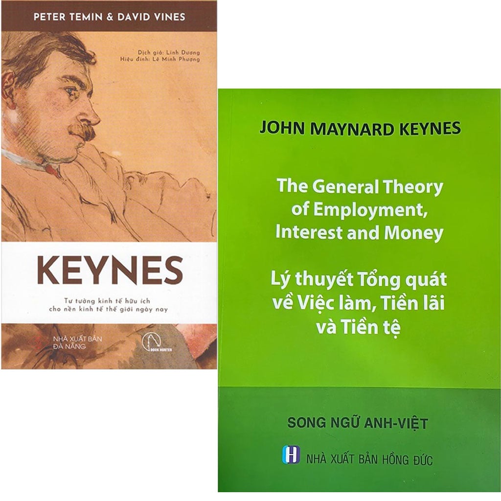 Combo 2 Quyển Lý Thuyết Tổng Quát Về Việc Làm, Tiền Lãi Và Tiền Tệ Của Keynes + Keynes Tư Tưởng Kinh Tế Hữu Ích Cho Nền Kinh Tế Thế Giới Ngày Nay