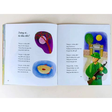  Combo 2 Quyển Thơ Hay Viết Cho Thiếu Nhi ( Góc Sân Và Khoảng Trời + Bầu Trời Trong Quả Trứng ) - Trần Đăng Khoa, Xuân Quỳnh 