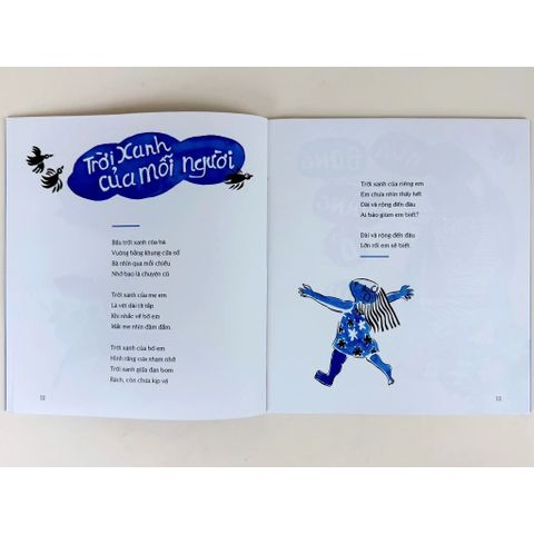 Combo 2 Quyển Thơ Hay Viết Cho Thiếu Nhi ( Góc Sân Và Khoảng Trời + Bầu Trời Trong Quả Trứng ) - Trần Đăng Khoa, Xuân Quỳnh 