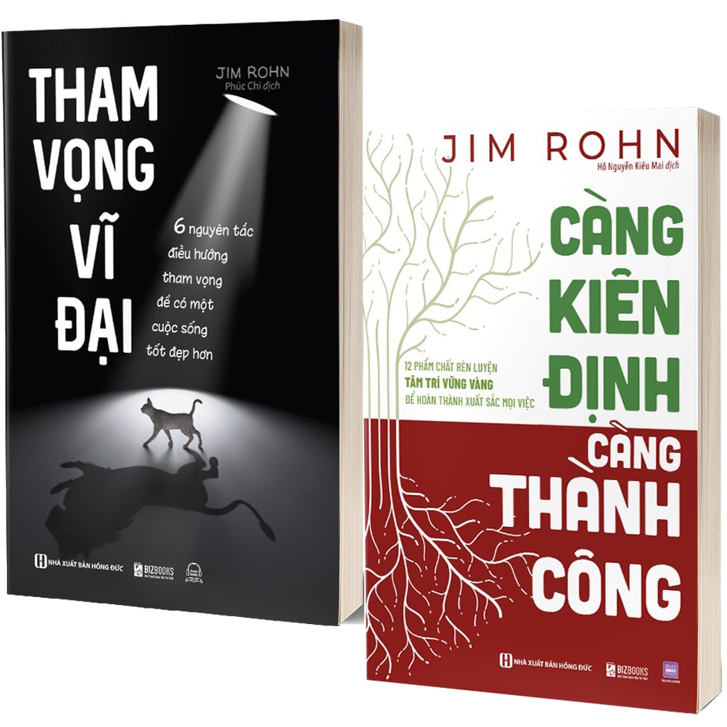 Combo 2 Quyển Về Phẩm Chất Cần Có Để Thành Công (Tham Vọng Vĩ Đại + Càng Kiên Định Càng Thành Công) - Nhiều Tác Giả