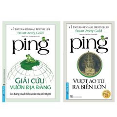 Combo 2 Quyển: Ping Giải Cứu Vườn Địa Đàng + Vượt Ao Tù Ra Biển Lớn