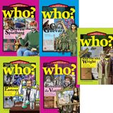  Combo 5 Quyển Who? Chuyện Kể Về Danh Nhân Thế Giới ( Anh Em Nhà Wright + Che Guevara + Leonardo Da Vinci + Louis Pasteur + Steven Spielberg ) 