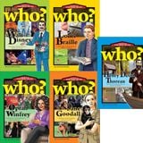  Combo 5 Quyển Who? Chuyện Kể Về Danh Nhân Thế Giới ( Henry David Thoreau + Jane Goodall + Louis Braille + Oprah Winfrey + Walt Disney ) - Nhiều Tác Giả 