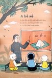  Combo 3 Quyển Đồng Dao Cho Bé ( Ông Giẳng Ông Giăng + Nựng Nựng Nà Nà + Chi Chi Chành Chành ) - Hiếu Minh, Vườn Illustration 