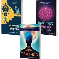 Combo 3 Quyển: Luật Hấp Dẫn Thu Hút Tiền Bạc Thịnh Vượng (Sức Mạnh Tiềm Thức + Đánh Thức Não Bộ + Dẫn Lối Bạn Tới Thành Công) - Nhiều Tác Giả