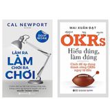  Combo 2 Quyển: Okrs - Hiểu Đúng, Làm Đúng + Làm Ra Làm Chơi Ra Chơi 
