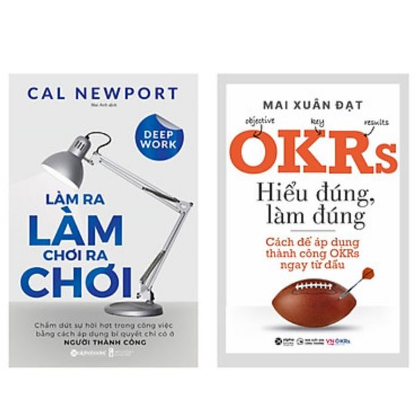  Combo 2 Quyển: Okrs - Hiểu Đúng, Làm Đúng + Làm Ra Làm Chơi Ra Chơi 