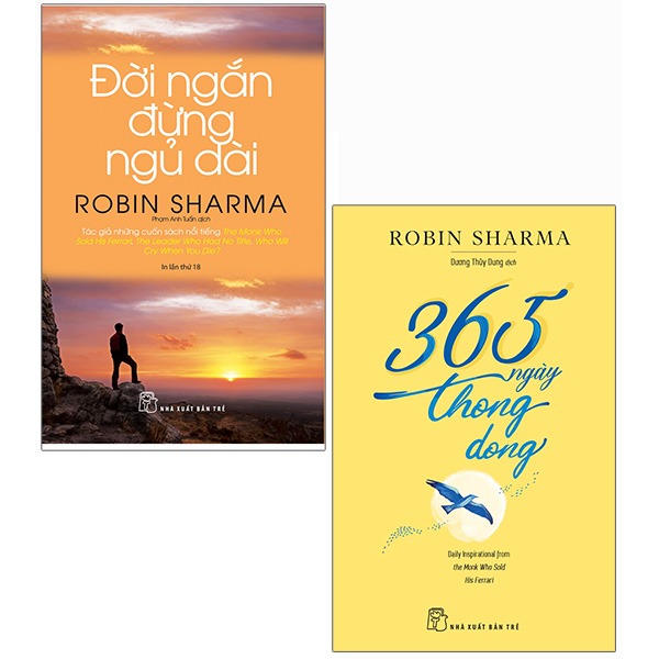 Combo 2 Quyển Đời Ngắn Đừng Ngủ Dài + 365 Ngày Thong Dong - Robin Sharma