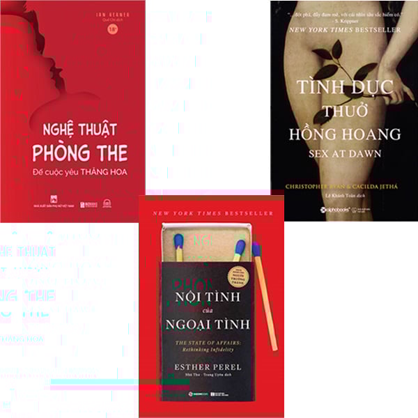 Combo 3 Quyển Sách Về Tình Dục (Ẩn Tên Sách Khi Gửi Hàng)