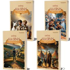 Combo 4 Quyển: Không Gia Đình - Tác Phẩm Kinh Điển Hấp Dẫn Mọi Thế Hệ (Hồi Ức Về Một Tuổi Thơ Không Cha Mẹ + Những Ngày Lưu Lạc + Cuộc Sống Mưu Sinh + Màu Sắc Của Hy Vọng) - Hector Malot