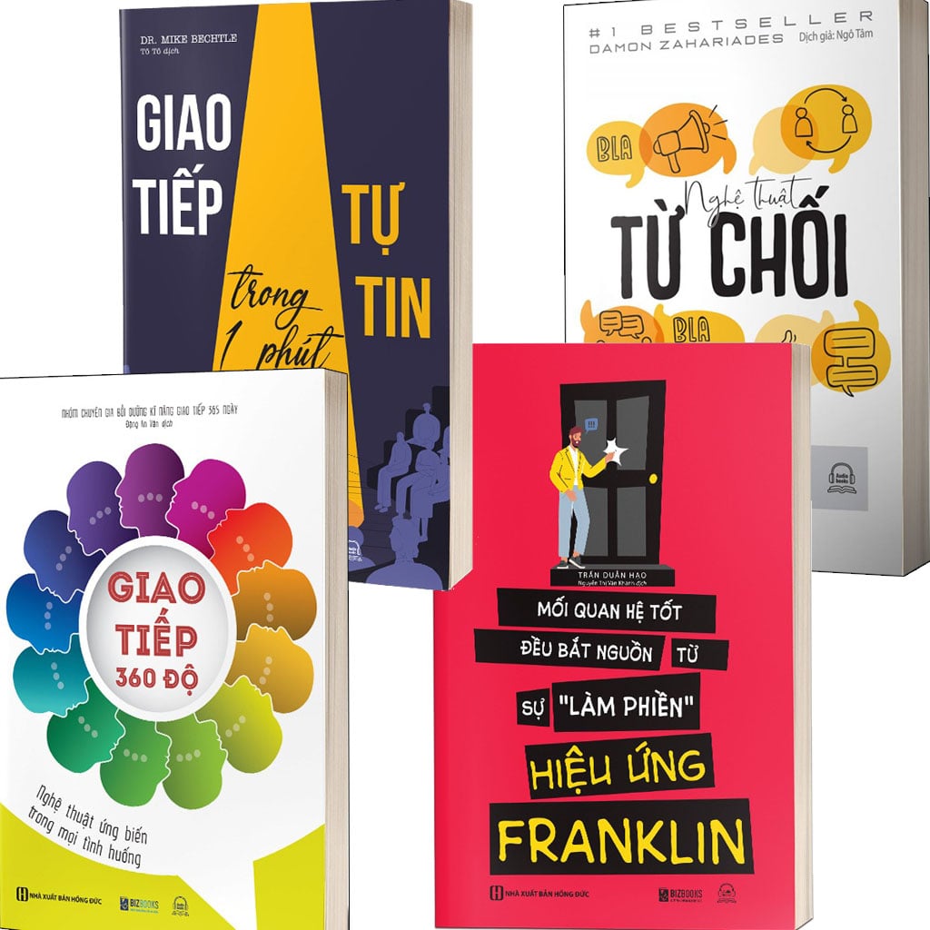 Combo 4 Quyển: Tuyệt Chiêu “Sát Thủ” Trong Giao Tiếp Giúp Bạn Có Được Một Tiếng Nói Có Sức Mạnh - Nhiều Tác Giả