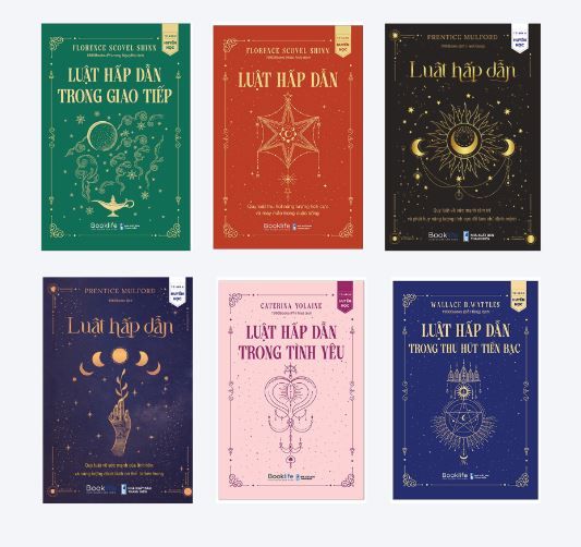 Trọn Bộ 6 Quyển: Luật Hấp Dẫn (Quy Luật Thu Hút Năng Lượng + Quy Luật Về Sức Mạnh Tâm Trí + Trong Giao Tiếp + Trong Thu Hút Tiền Bạc + Trong Tình Yêu + Luật Hấp Dẫn - Quy Luật Về Sức Mạnh Của Linh Hồn) 