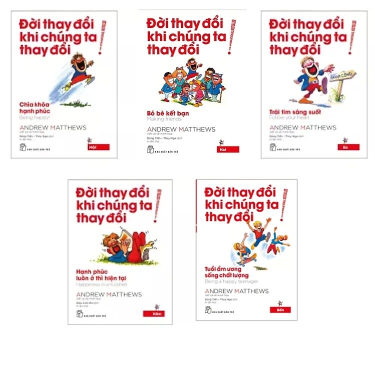 Combo Đời Thay Đổi Khi Chúng Ta Thay Đổi (Trọn Bộ 5 Tập) - Andrew Matthews