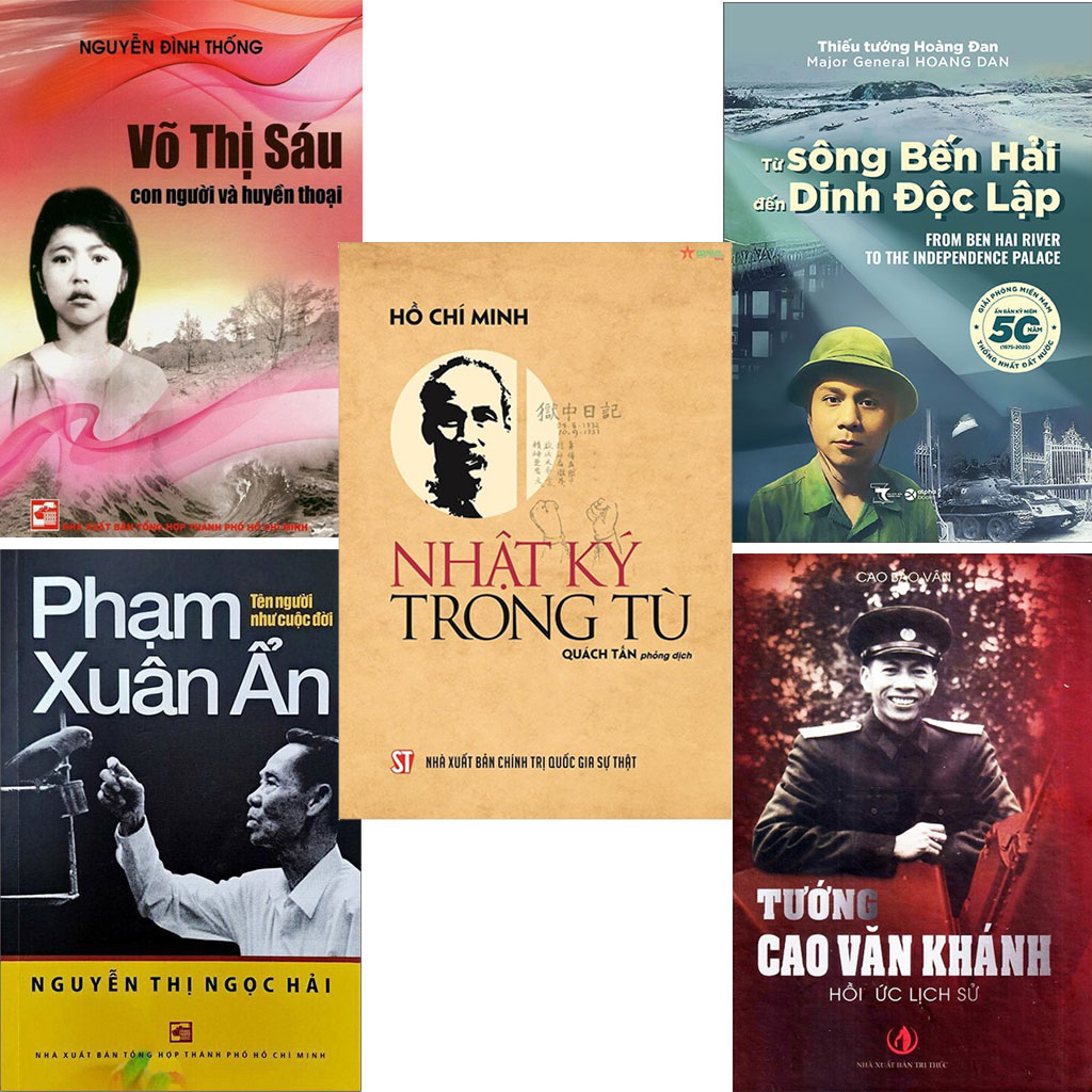 Combo 5 Quyển: Các Anh Hùng Giải Phóng Dân Tộc