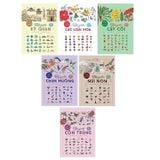  Combo 6 Quyển Bách Khoa Thư Cho Cả Nhà (Các Loài Hoa + Cây Cối + Chim Muông + Côn Trùng + Kỳ Quan + Núi Non) 