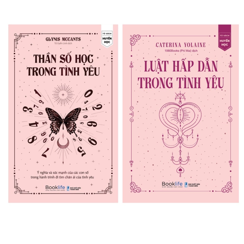 Combo 2 Quyển: Luật Hấp Dẫn Trong Tình Yêu + Thần Số Học Trong Tình Yêu - Glynis McCants, Caterina Yolaine