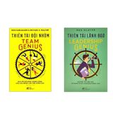  Combo 2 Quyển Thiên Tài Lãnh Đạo + Thiên Tài Đội Nhóm 