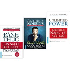 Combo 3 Quyển: Đánh Thức Năng Lực Vô Hạn + Đánh Thức Con Người Phi Thường Trong Bạn + Quà Tặng Cuộc Sống