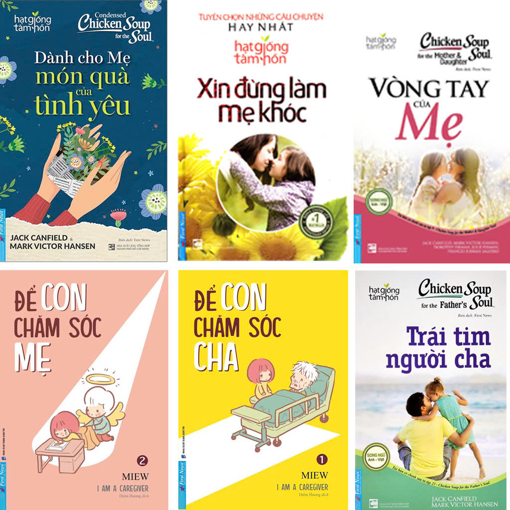 Combo 6 Quyển Sách Hay Về Cha Mẹ Cho Mùa Vu Lan Báo Hiếu