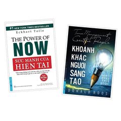Combo 2 Quyển: Sức Mạnh Của Hiện Tại + Khoảnh Khắc Người Sáng Tạo
