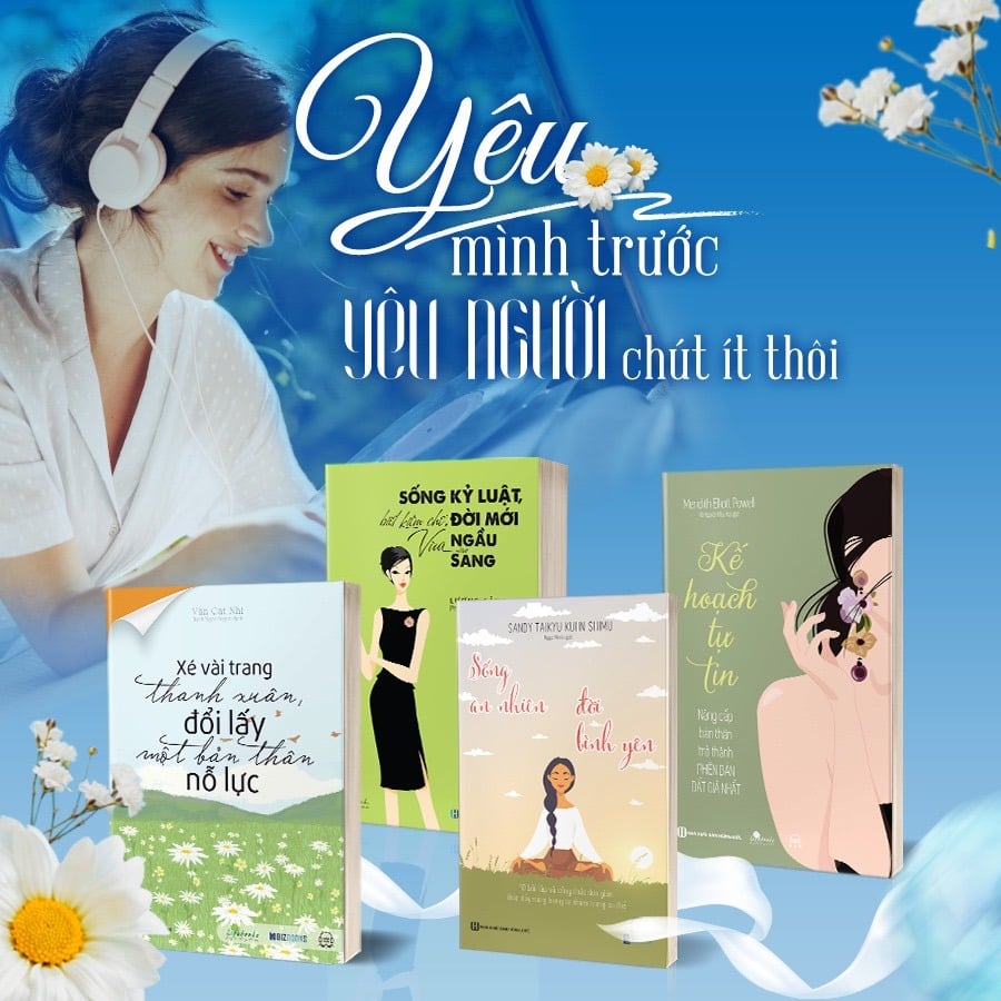 Bộ 4 Cuốn Sách Cẩm Nang Tuyệt Mật Của Phụ Nữ (Xé Vài Trang Thanh Xuân, Đổi Lấy Một Bản Thân Nỗ Lực + Sống An Nhiên, Đời Bình Yên + Sống Kỷ Luật Đời Mới Ngầu Sang + Kế Hoạch Tự Tin)