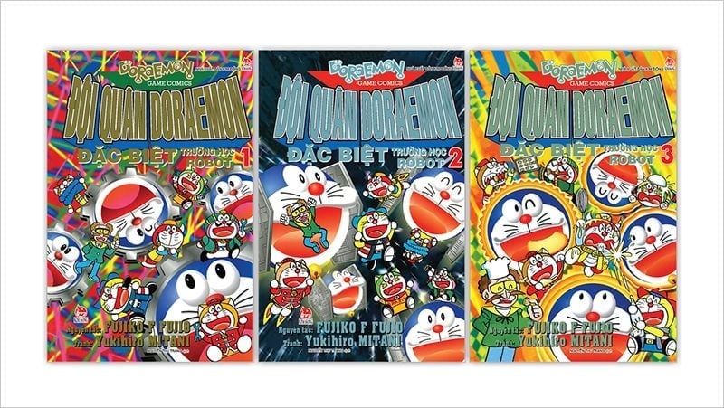 Combo Đội Quân Doraemon Đặc Biệt - Trường Học Robot (3 Tập ) - Fujiko F Fujio, Yukihiro Mitani