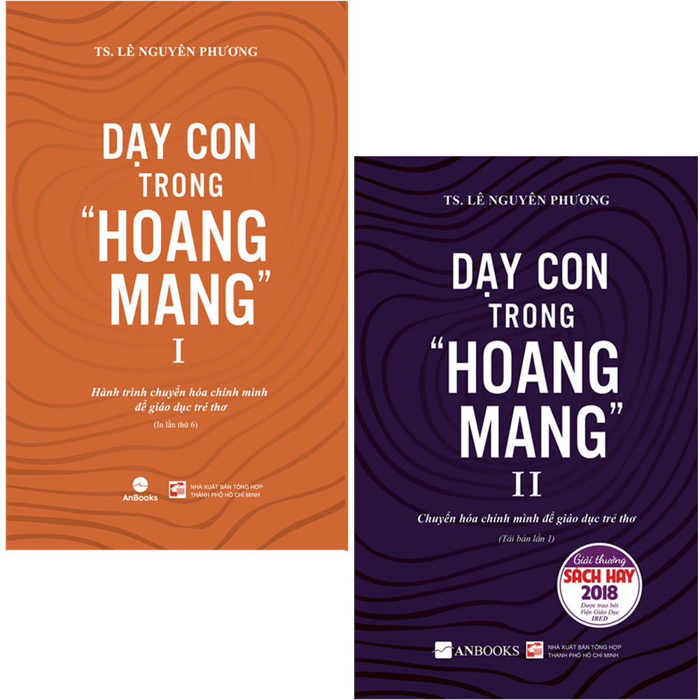 Combo 2 Tập Dạy con trong hoang mang ( Tập 1 Tái bản 2024) - TS. Lê Nguyên Phương