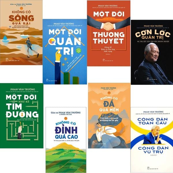  Combo 8 Quyển Sách Của GS Phan Văn trường 