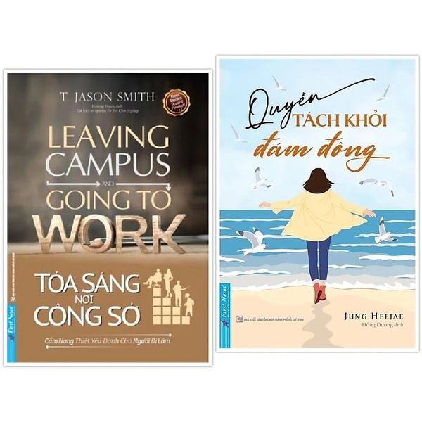  Combo 2 Quyển: Tỏa Sáng Nơi Công Sở + Quyền Tách Khỏi Đám Đông 