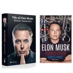 Combo 2 quyển Elon Musk (Elon Musk + Tiểu sử Elon Musk)