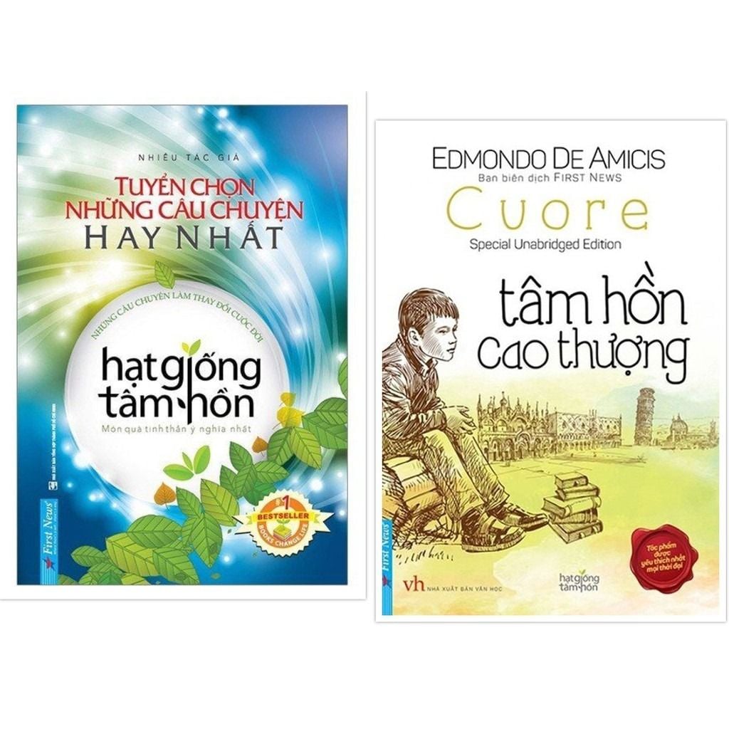  Combo 2 Quyển: Tuyển Chọn Những Câu Chuyện Hay Nhất Hạt Giống Tâm Hồn + Tâm Hồn Cao Thượng 