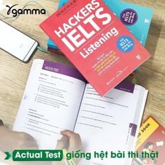 Combo Sách Hackers IELTS Trọn Bộ - Writing + Listening + Reading + Speaking (Bộ 4 Cuốn)