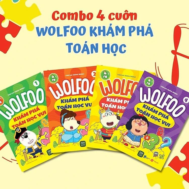 Combo Wolffo Khám Phá Toán Học Vui