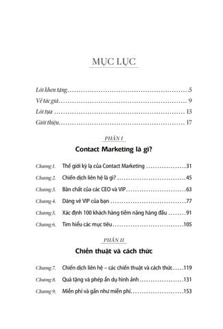  Contact Marketing - Nghệ Thuật Chinh Phục Khách Hàng - Stu Heinecke 