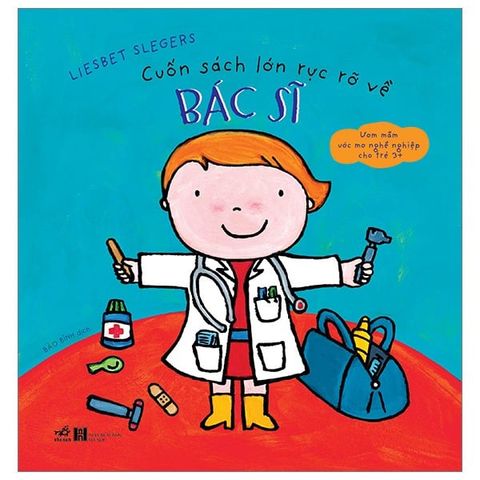  Combo 5 Cuốn Sách Lớn Rực Rỡ Về Nghề Nghiệp (Nhà Thiên Văn Học + Phi Hành Gia + Lính Cứu Hỏa + Y Tá + Bác Sĩ) 