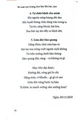 Tập Thơ 30 Năm Dưỡng Sinh Tâm Thể Việt Nam - Trương Thị Thảo