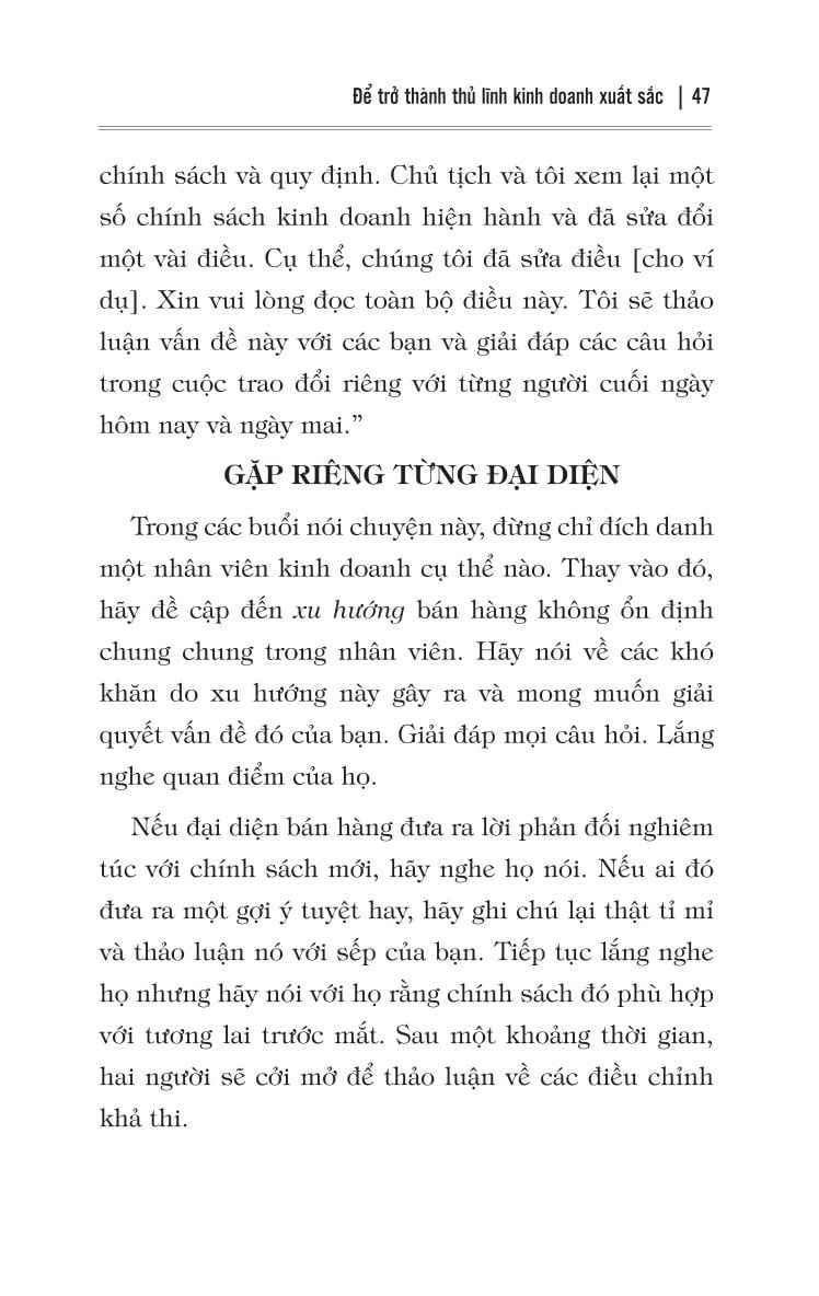 Để Trở Thành Thủ Lĩnh Kinh Doanh Xuất Sắc - Suzanne Paling