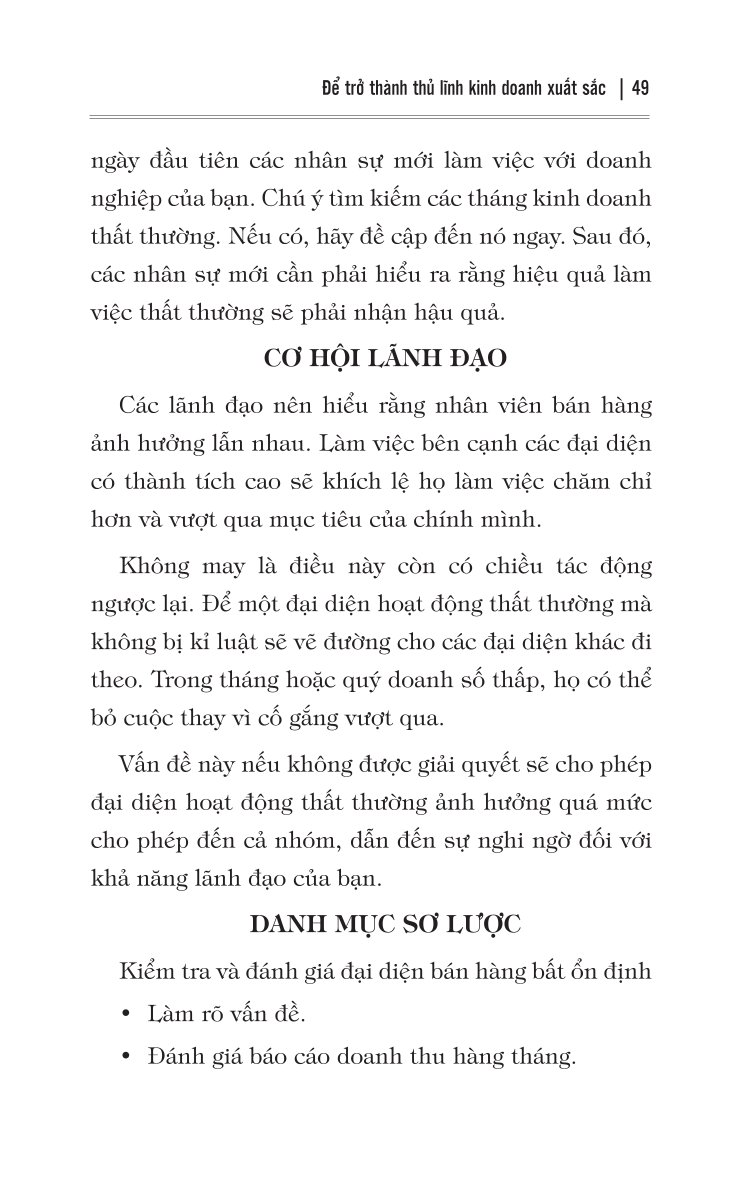 Để Trở Thành Thủ Lĩnh Kinh Doanh Xuất Sắc - Suzanne Paling