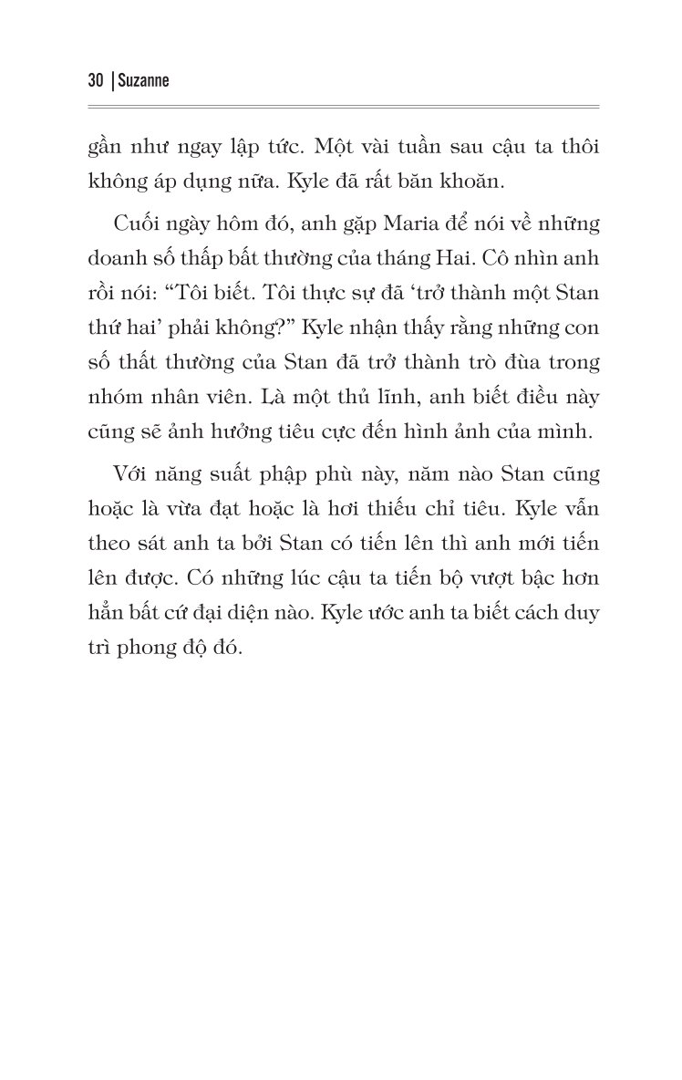 Để Trở Thành Thủ Lĩnh Kinh Doanh Xuất Sắc - Suzanne Paling