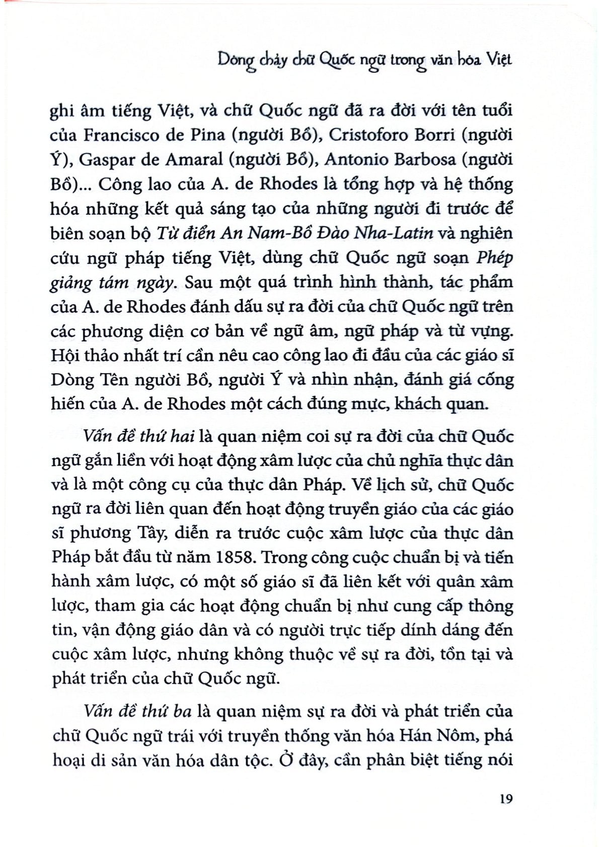 Dòng Chảy Chữ Quốc Ngữ Trong Văn Hóa Việt - Nguyễn Thanh Quang & Linh mục Gioan Võ Đình Đệ