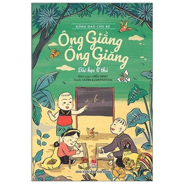  Đồng Dao Cho Bé - Ông Giẳng Ông Giăng - Bài Học Lí Thú - Hiếu Minh, Vườn Illustration 
