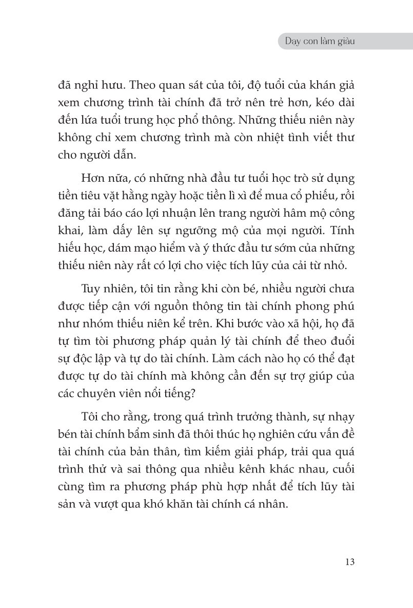 Dạy Con Làm Giàu: Bài Học "Vỡ Lòng" Về Quản Lý Tài Chính Cho Trẻ - Vương Dịch Tuyền